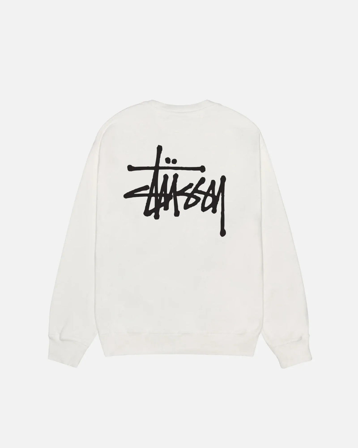 Stussy 8 Ball Crew Pigment Dyed Natrual