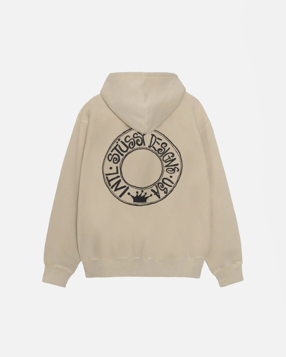 Stussy Buana Hoodie Pigment Dyed Khaki