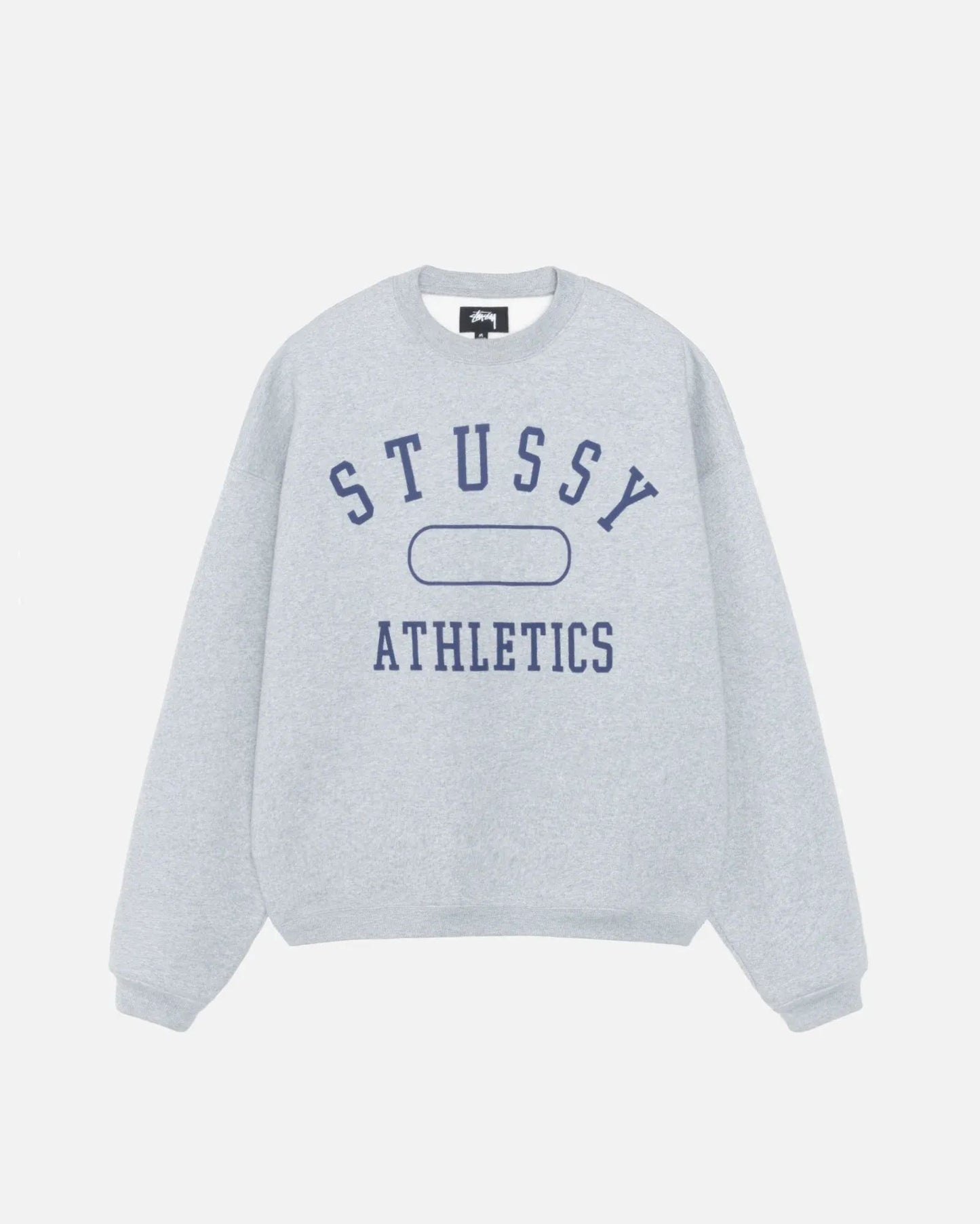 Stussy Athletics Crew Grey Heather