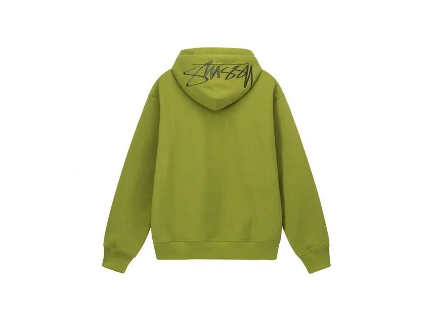 Stussy Back Applique Hoodie Moss