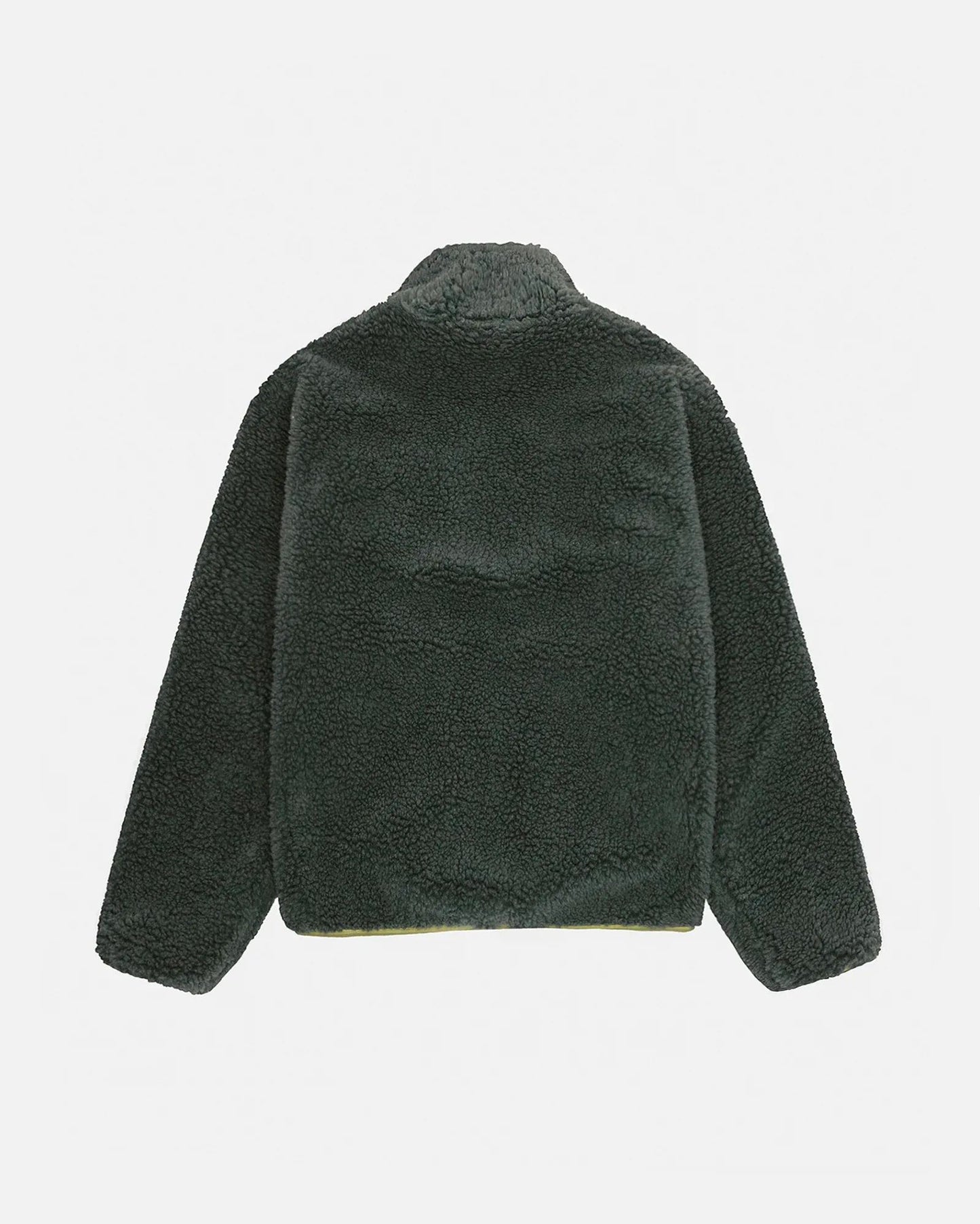 Stussy Sherpa Reversible Jacket Dark Green