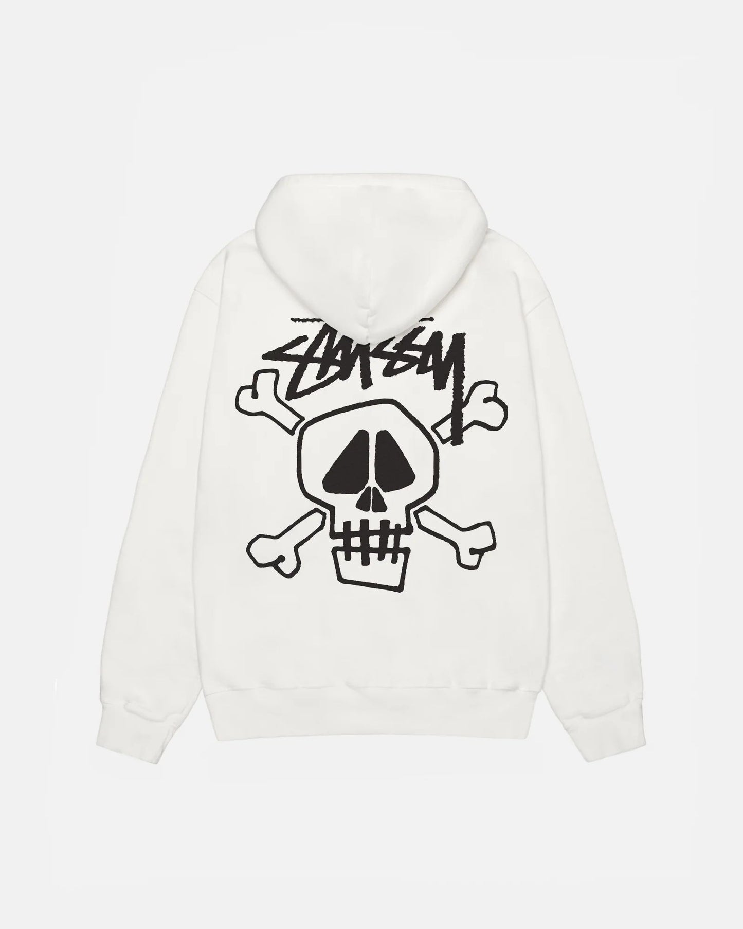 SKULL & BONES HOODIE PIGMENT DYED