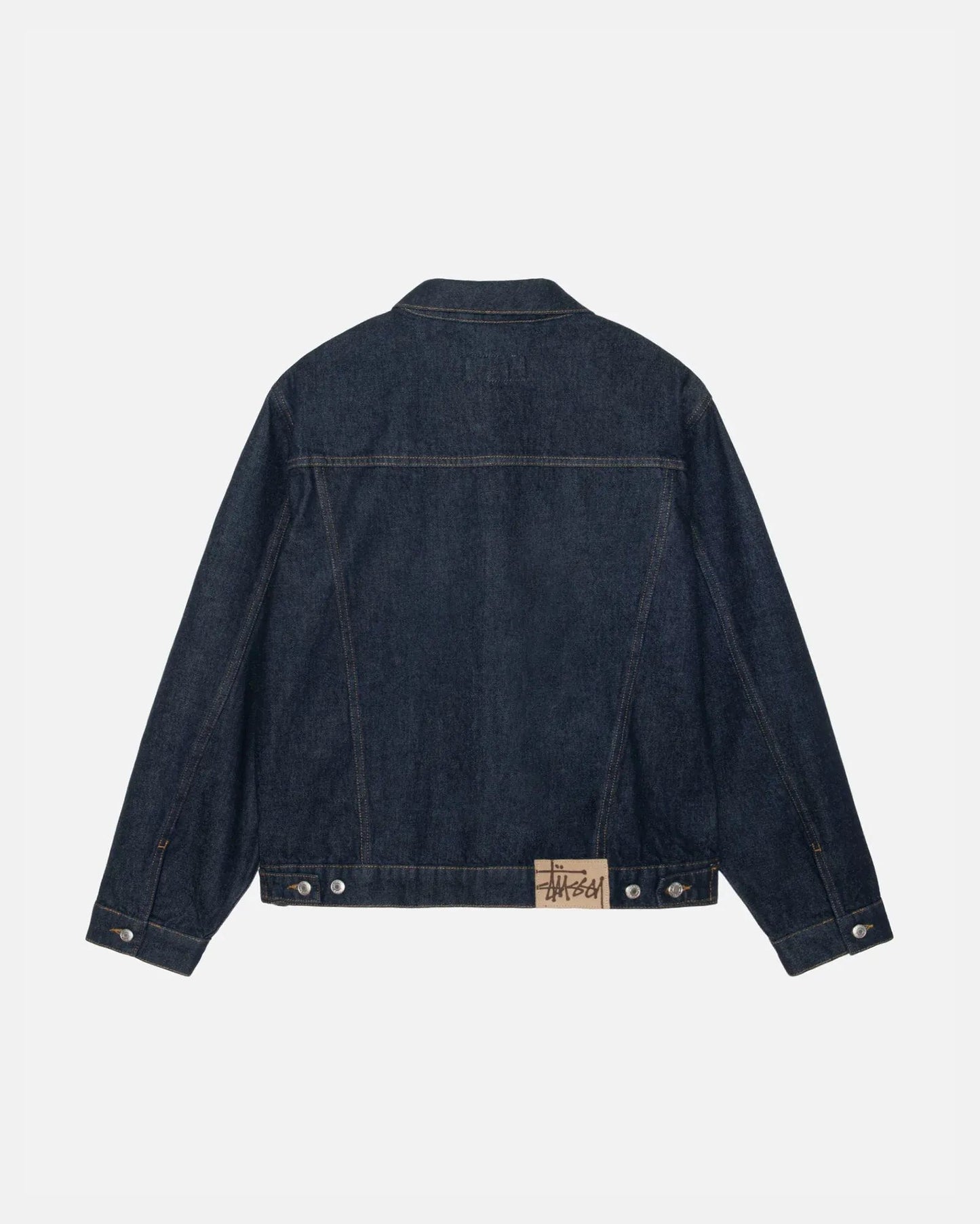 Stussy Trucker Jacket Denim Navy