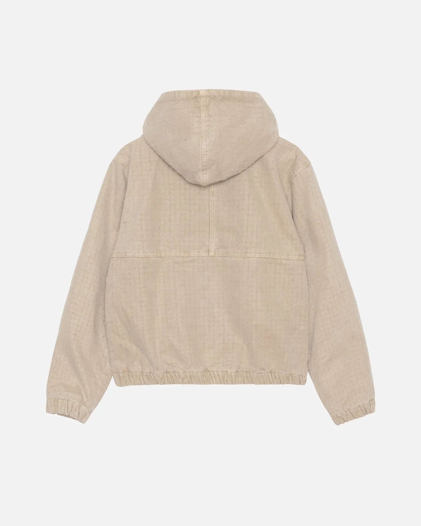 Stussy Work Jacket Canvas Needle Punch Khaki