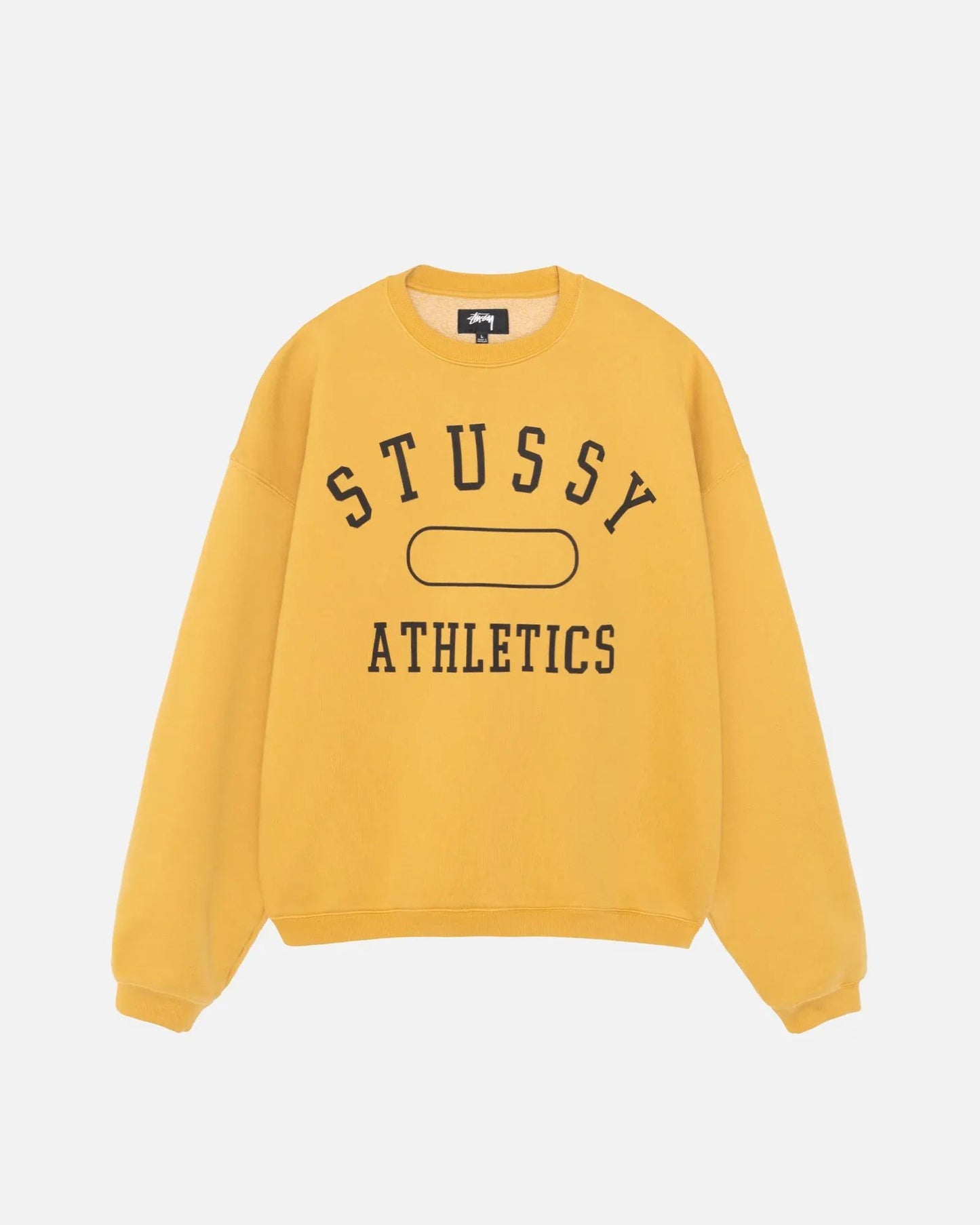 Stussy Athletics Crew Washed Gold