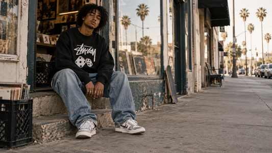 Stussy Clothing editorial image: The 90s Stussy Revival: Archive Energy with a Modern Fit