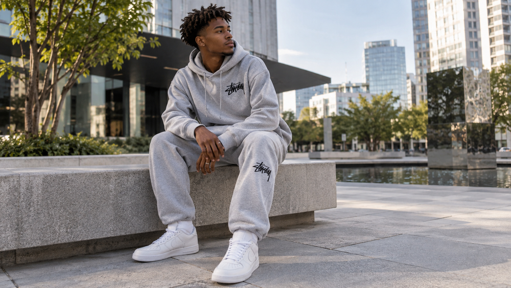 Stussy Tracksuits Beyond the Gym: A Considered Co-Ord Look
