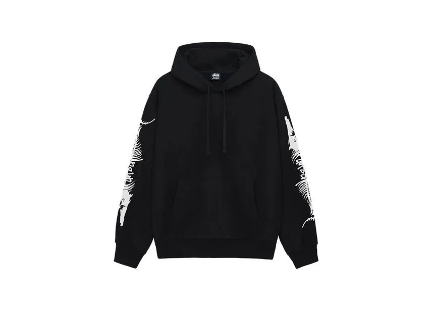 Stussy Barracuda Hoodie Black