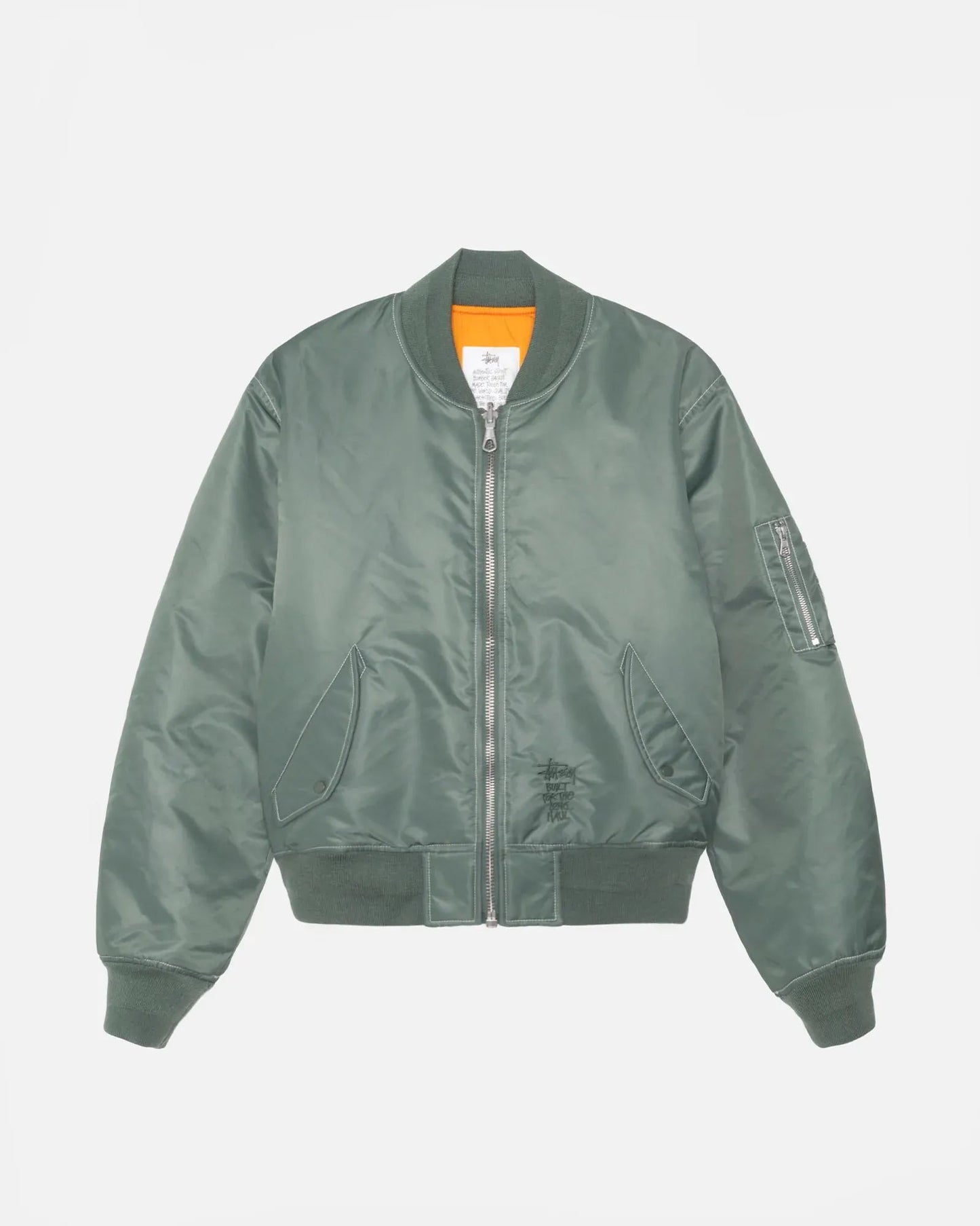 Stussy Built Reversible Bomber Jacket Green