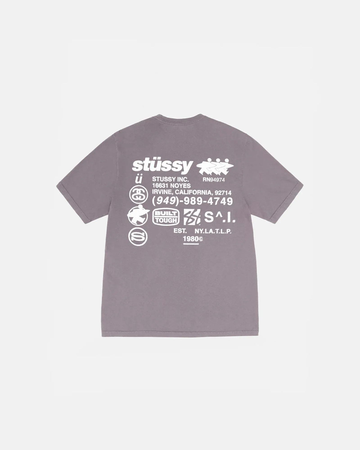 Stussy DNA Tee Pigment Dyed Shark