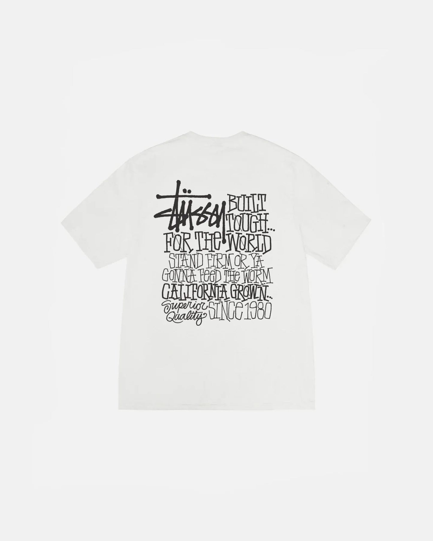 Stussy California Grown Tee Pigment Dyed Natrual