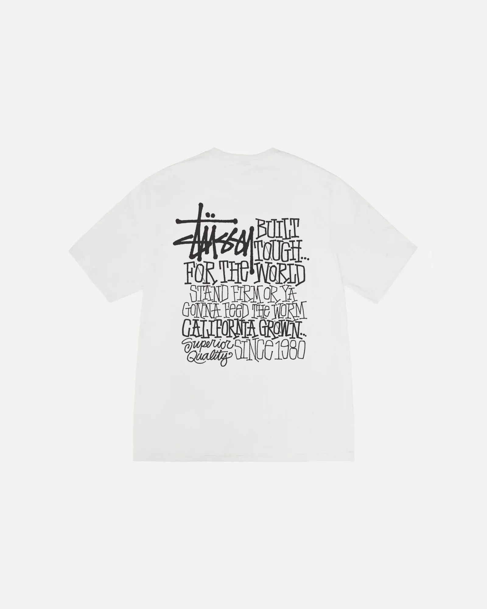 Stussy California Grown Tee Pigment Dyed Natrual