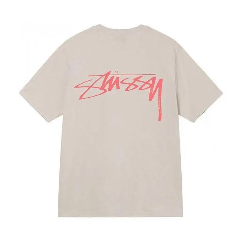 Stussy brown graphic tee