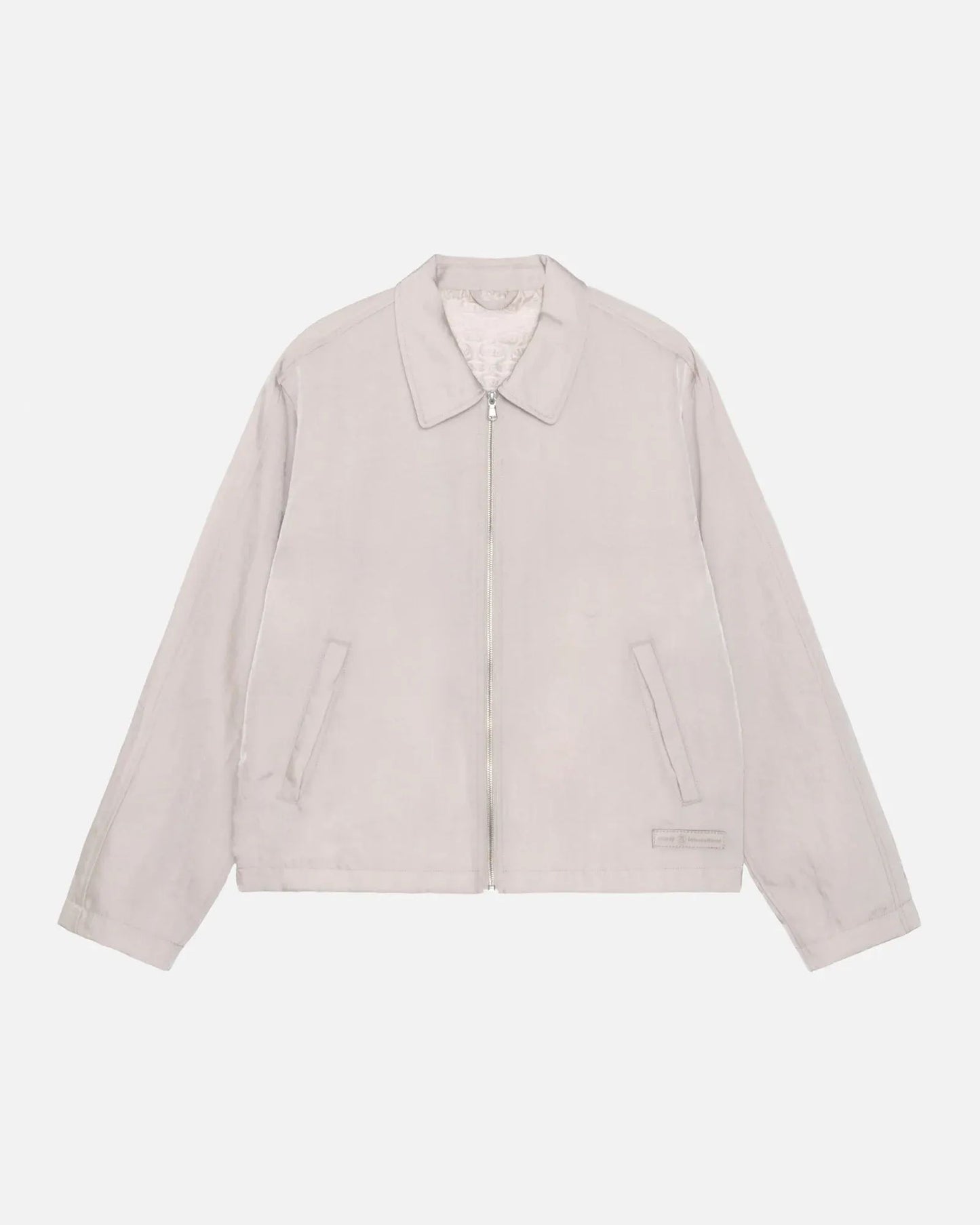 Stussy ss Link Nylon Club Jacket Bone