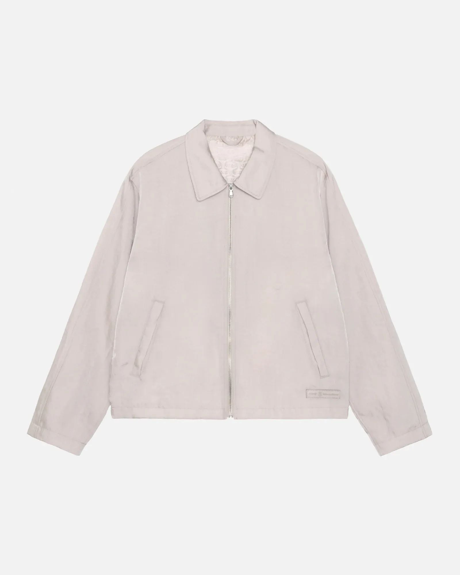Stussy ss Link Nylon Club Jacket Bone