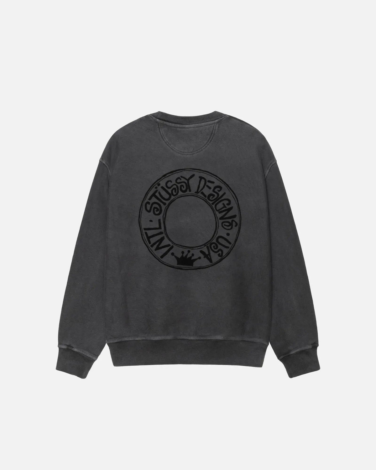 Buana Crew Pigment Dyed Black