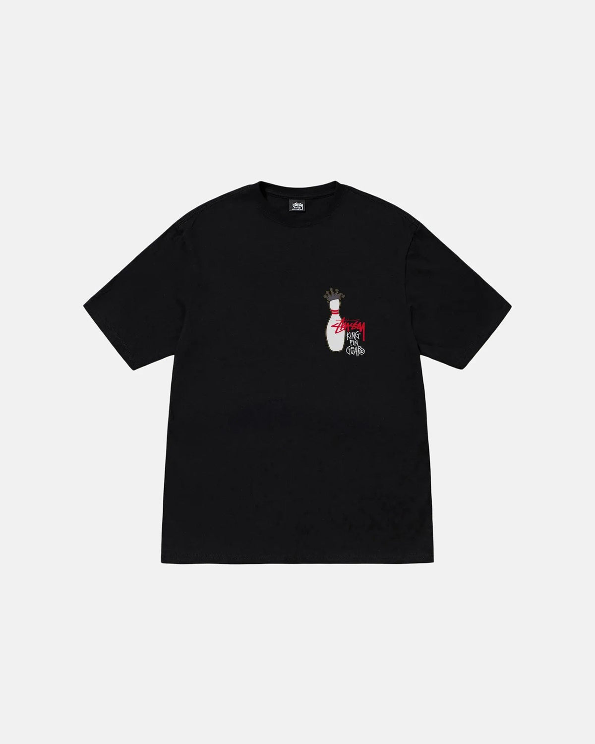 Stussy Kingpin Tee Pigment Dyed Black