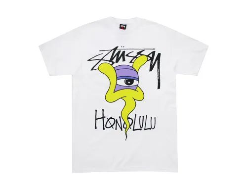 Ghost X Stussy Honolulu Shirt White