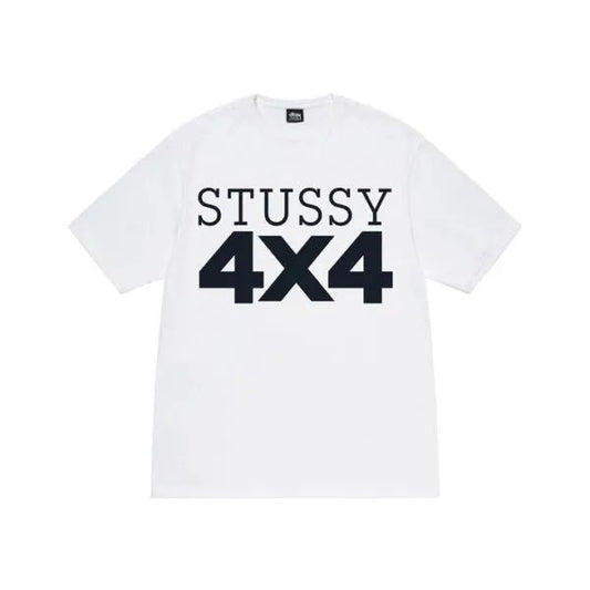 4X4 Tee White