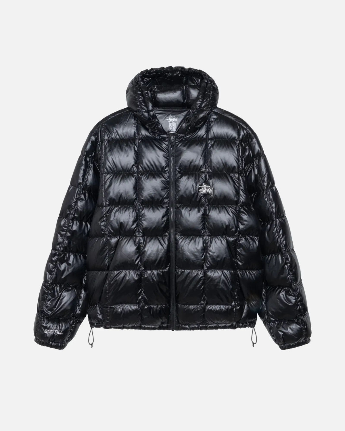 Stussy Midweight Hooded Puffer Black