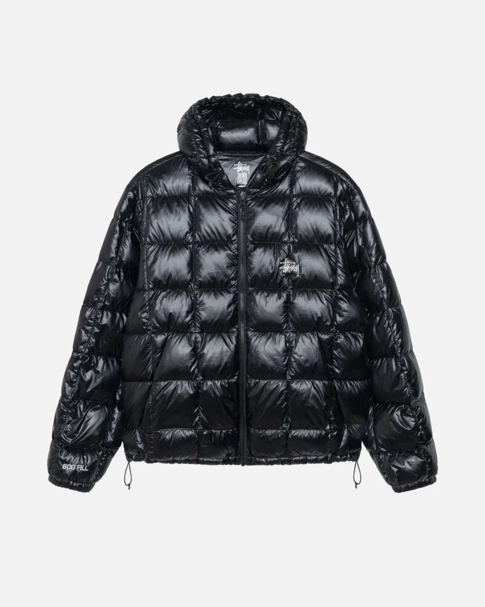 Stussy Midweight Hooded Puffer Black