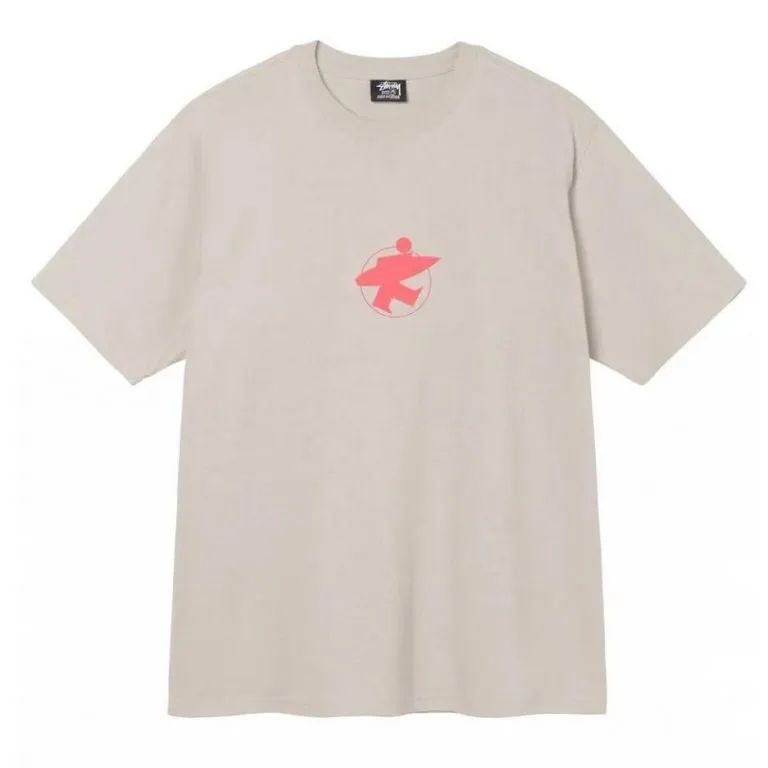 Stussy brown graphic tee