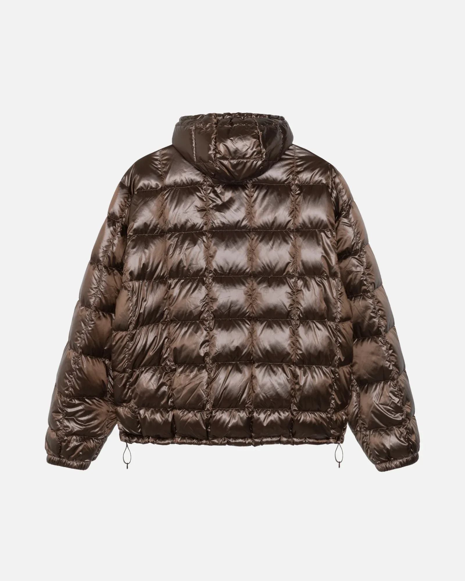 Stussy Midweight Hooded Puffer Brown