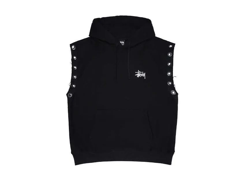 Junya Watanabe Man x Stussy Hooded Vest Black