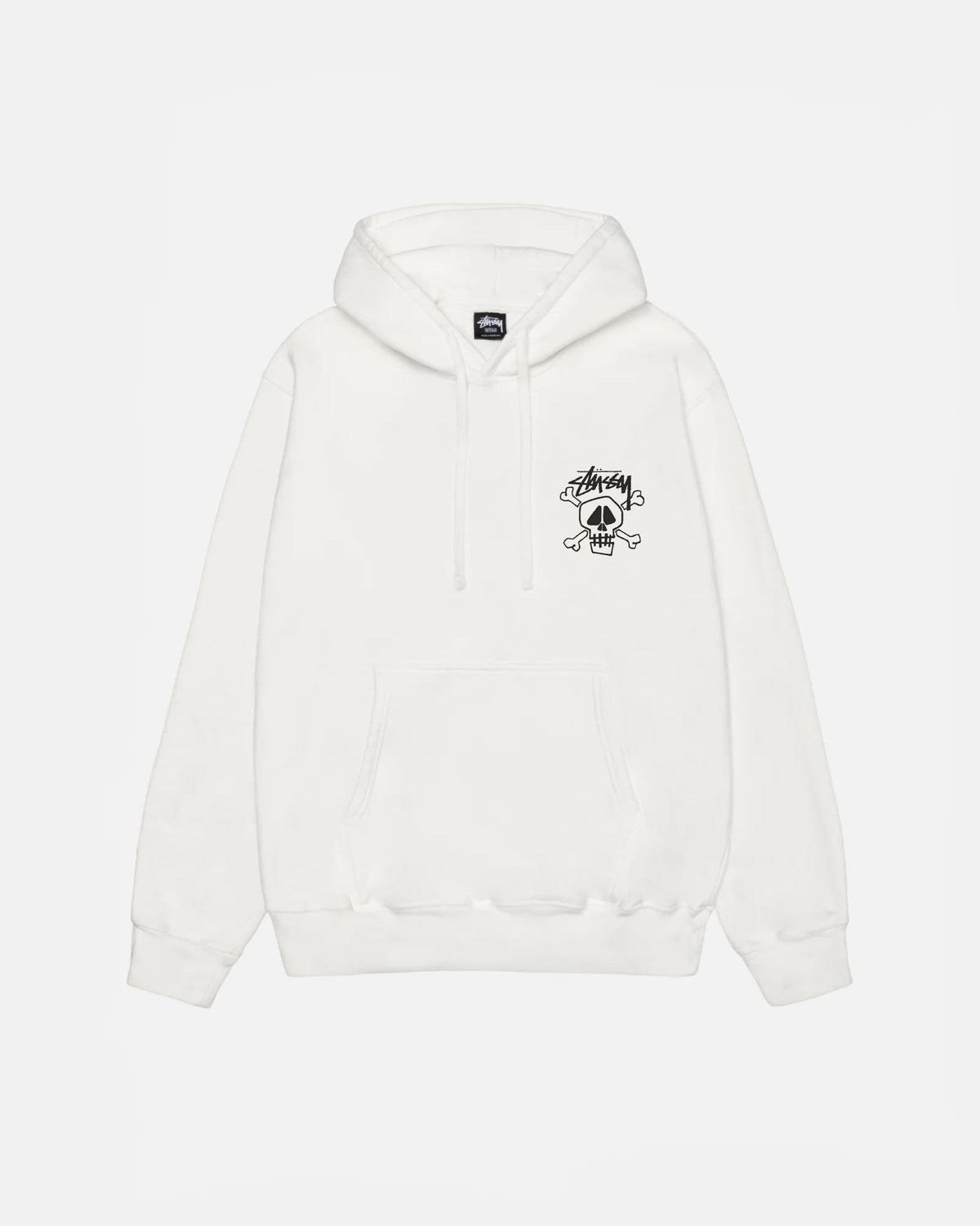 SKULL & BONES HOODIE PIGMENT DYED