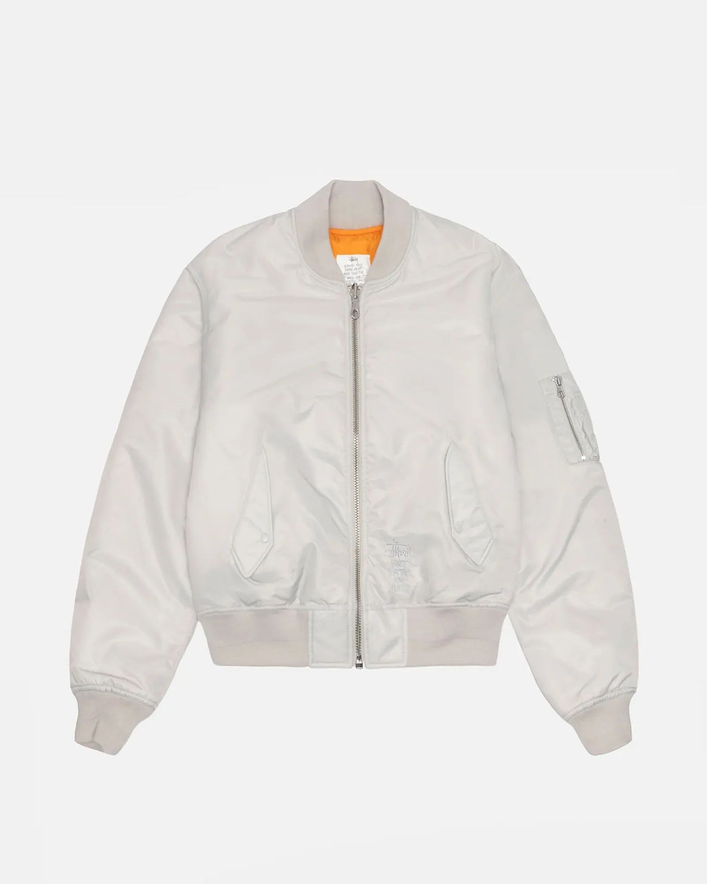 Stussy Built Reversible Bomber Jacket Grey