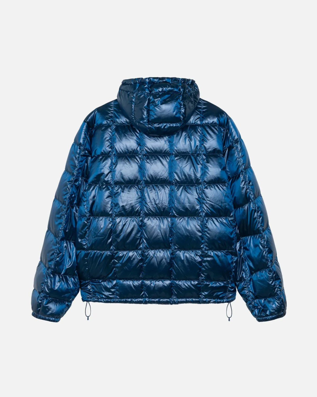 STUSSY MIDWEIGHT HOODED PUFFER ROYAL