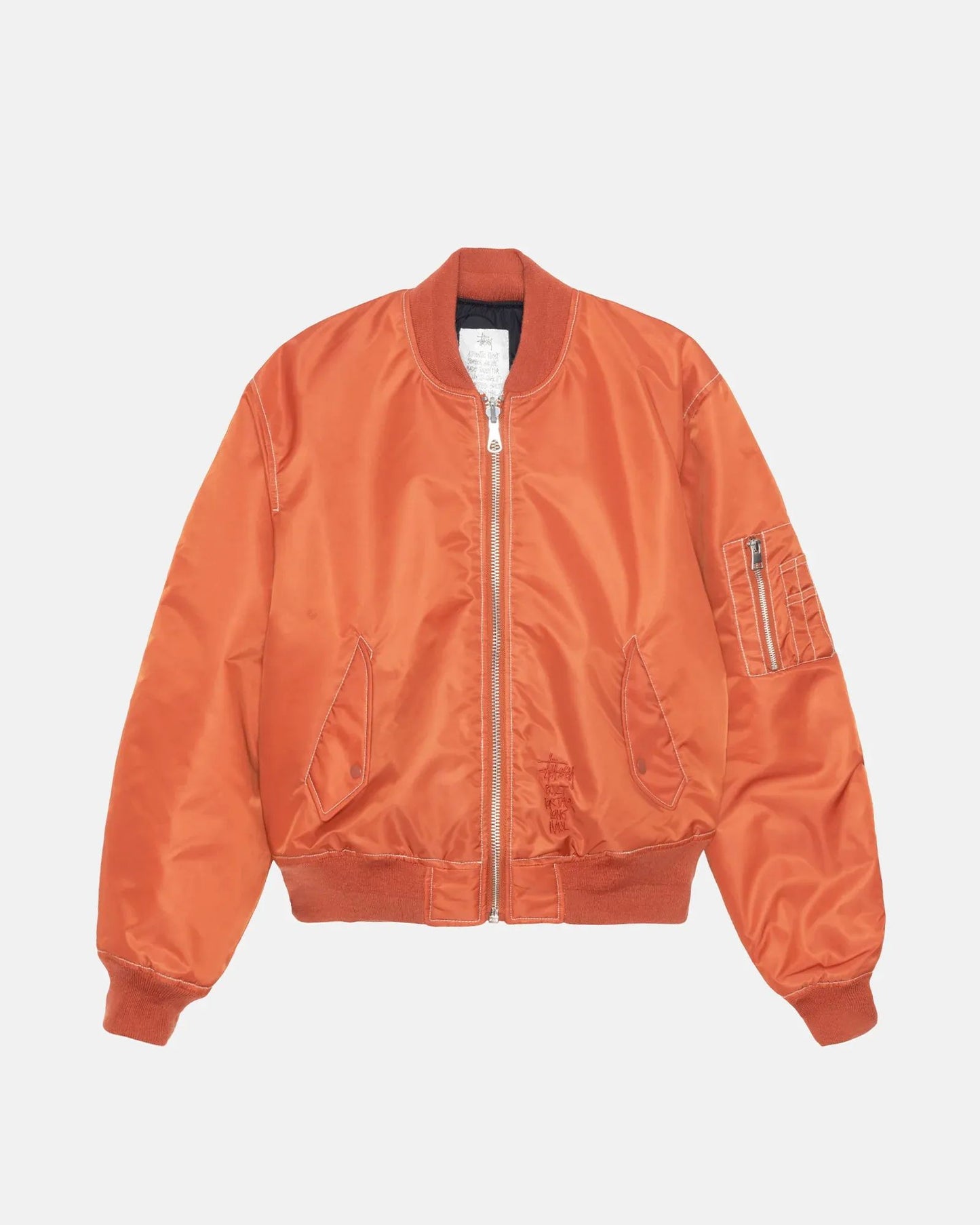 Stussy Built Reversible Bomber Jacket Brick