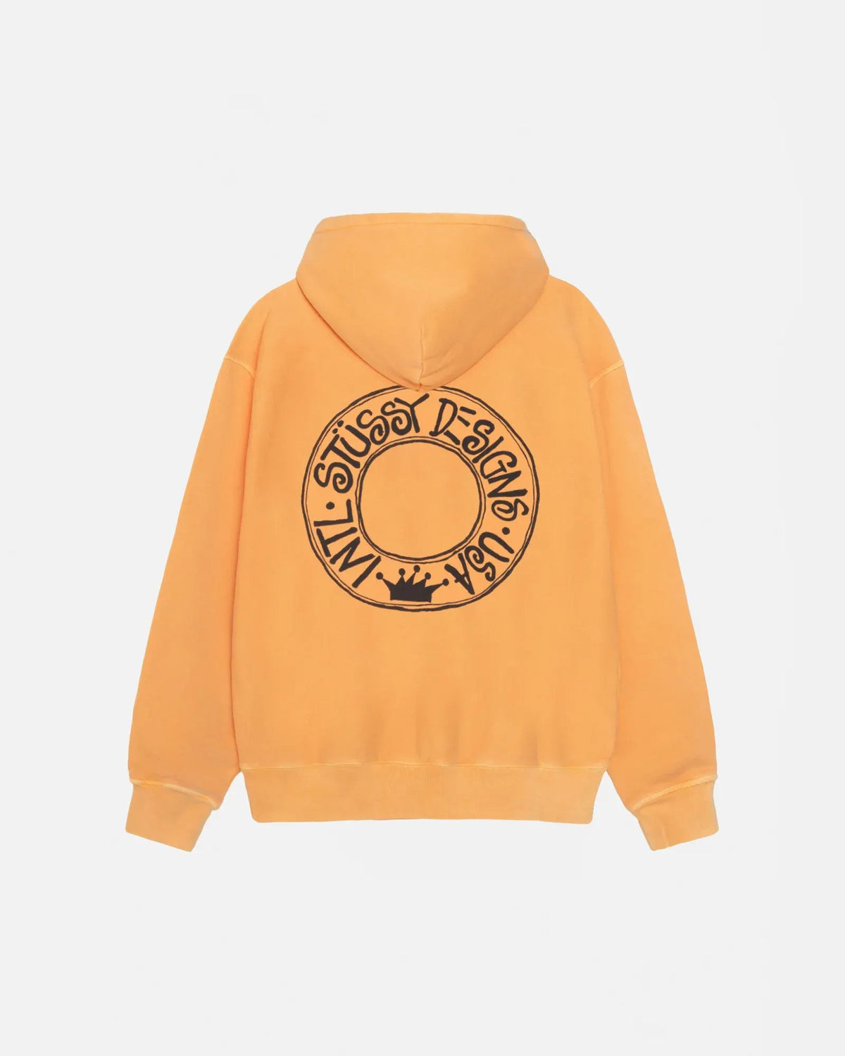 Stussy Buana Hoodie Pigment Dyed Yellow