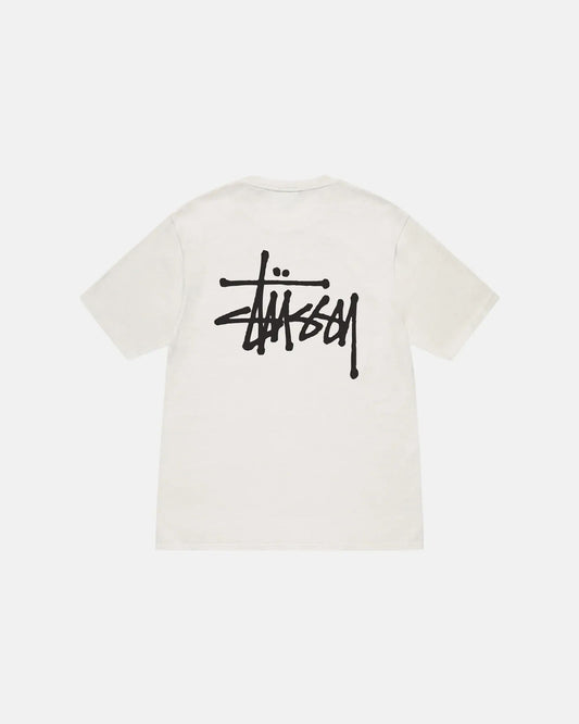 Basic Stussy Tee Pigment Dyed Natrual