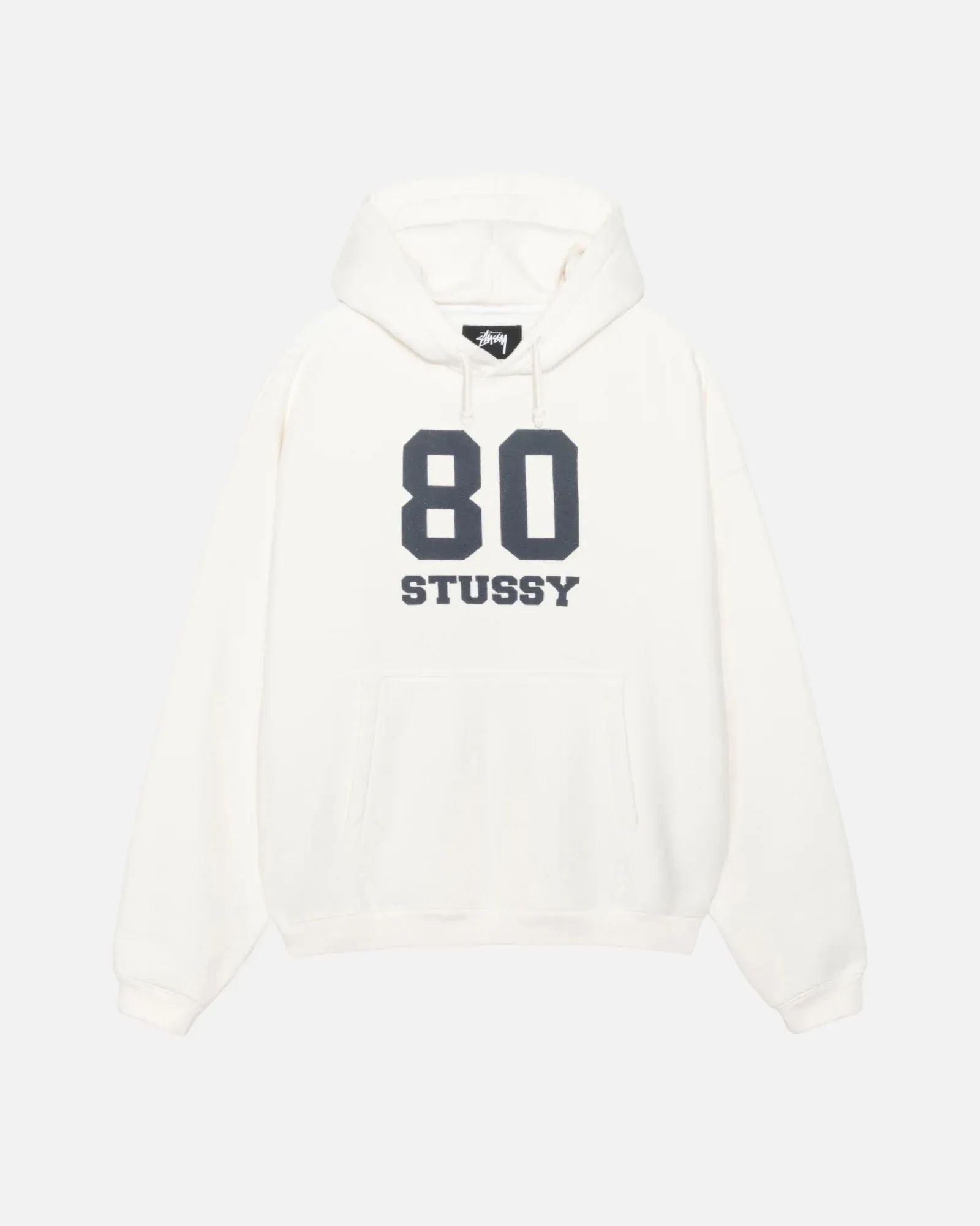 Stussy 80 Relaxed Hoodie Off White