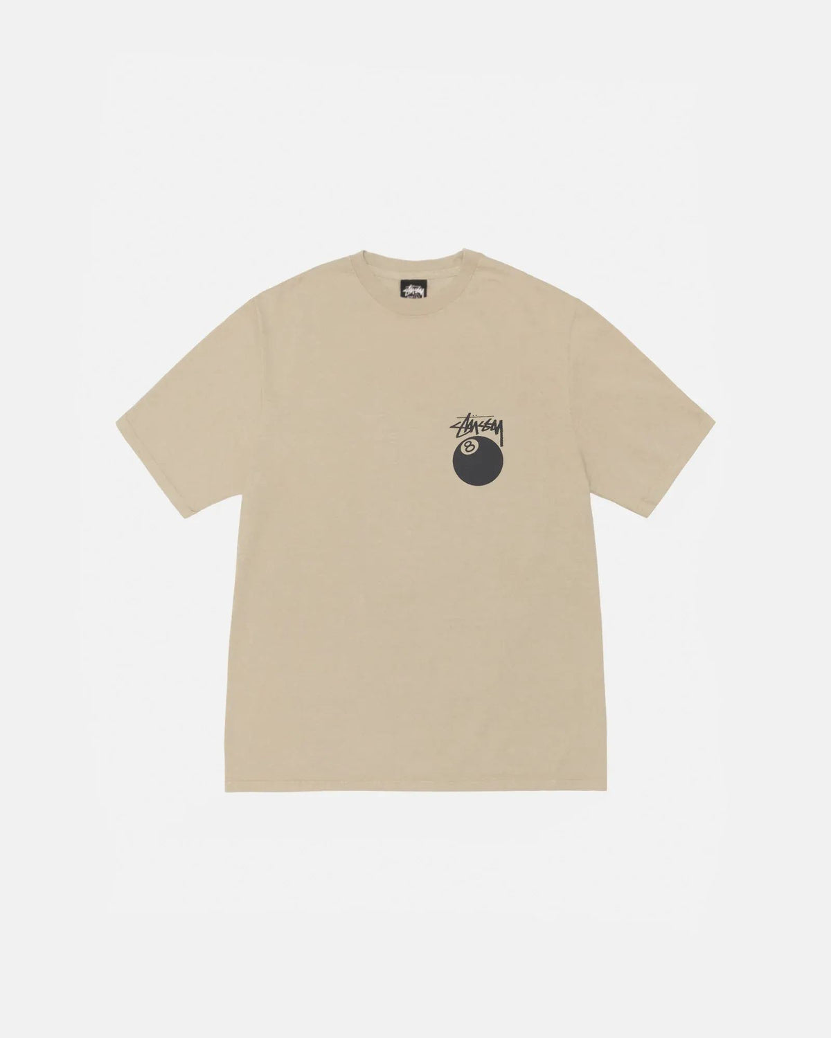 Stussy 8 Ball Tee Pigment Dyed Khaki