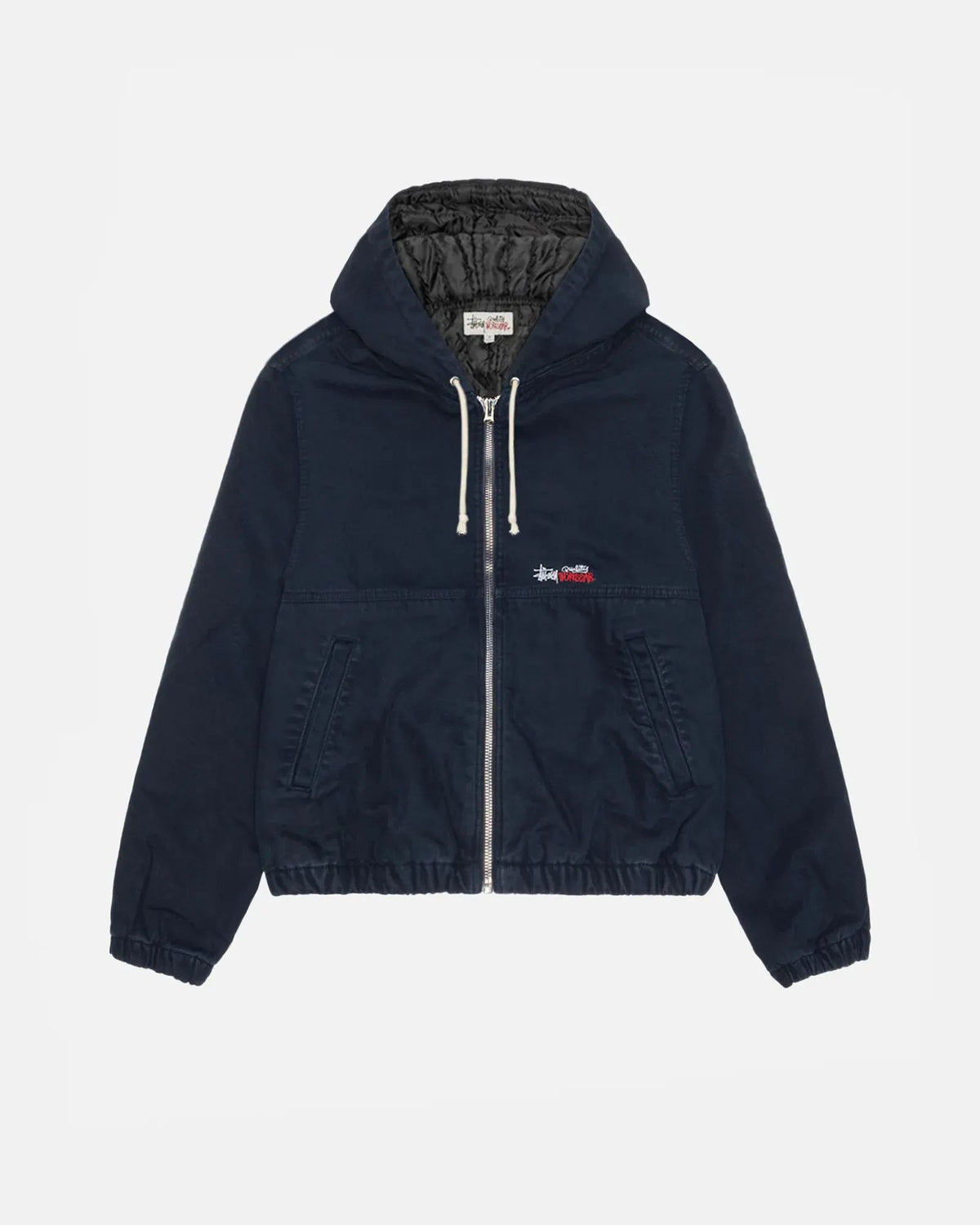 Stussy Work Jacket Insulated Canvas Navy