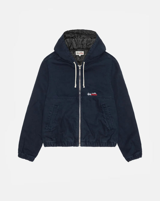 Stussy Work Jacket Insulated Canvas Navy