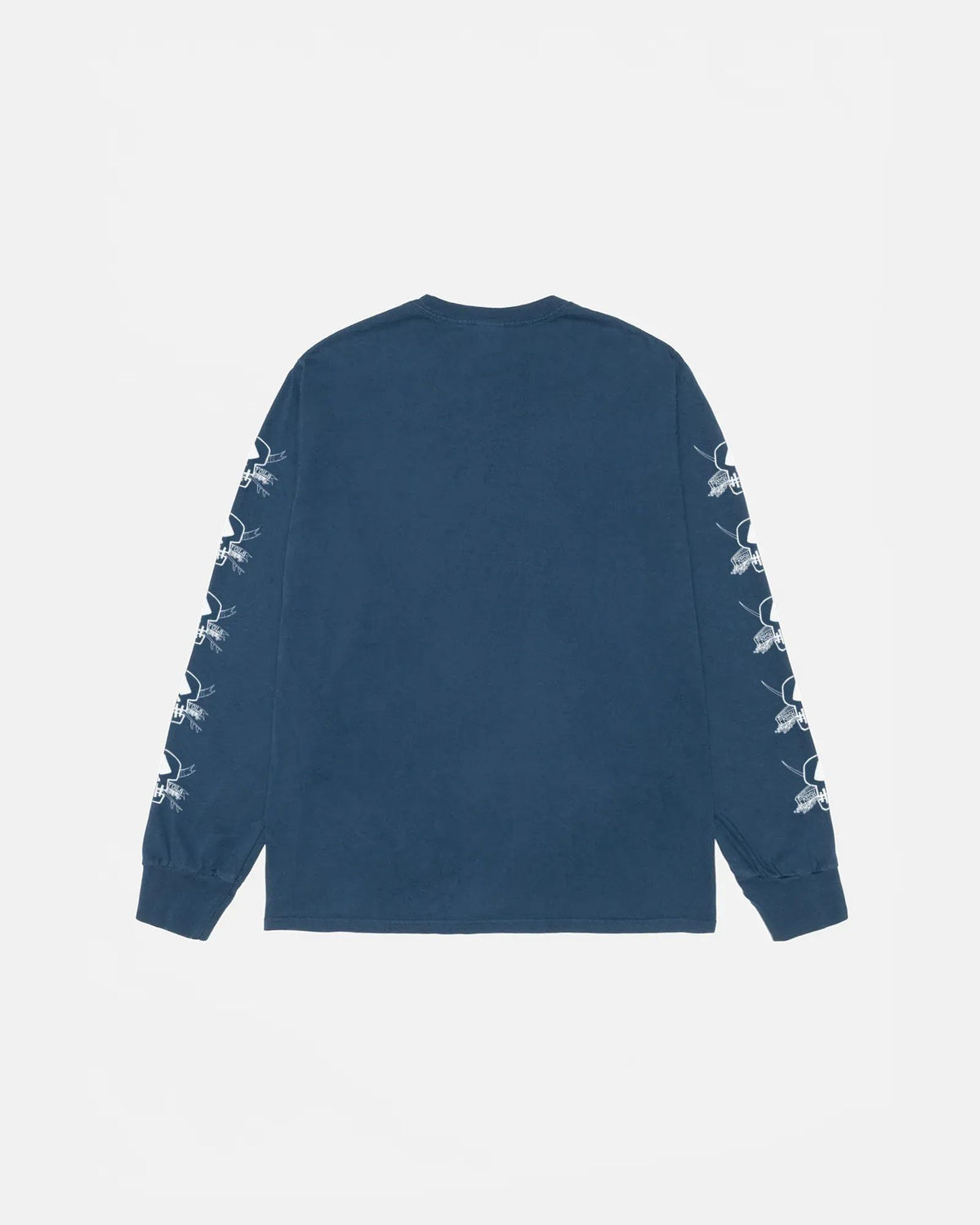 Stussy Foils LS Tee Pigment Dyed Navy