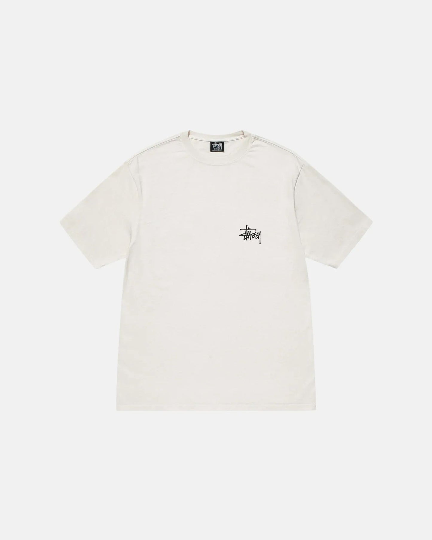 Basic Stussy Tee Pigment Dyed Natrual
