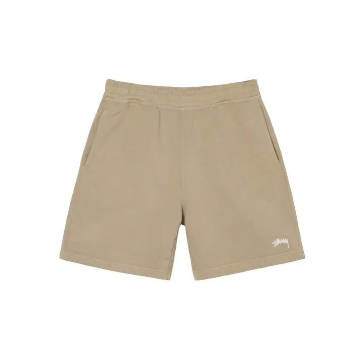 Stussy Overdyed Stock Logo Short Brown