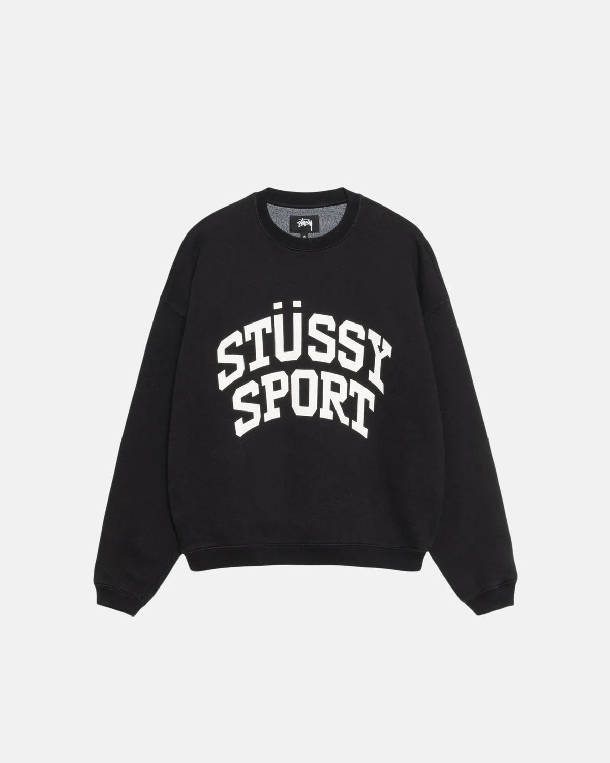 Stussy Big Crackle Sport Crew Black