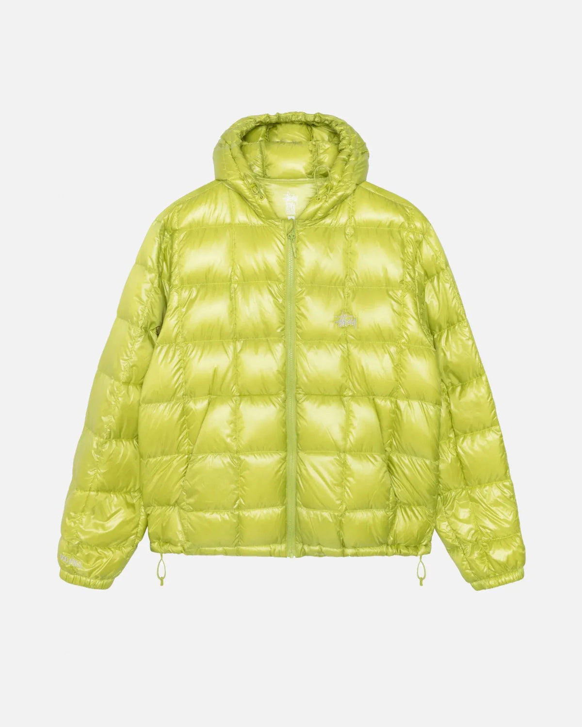 Stussy Midweight Hooded Puffer Lime