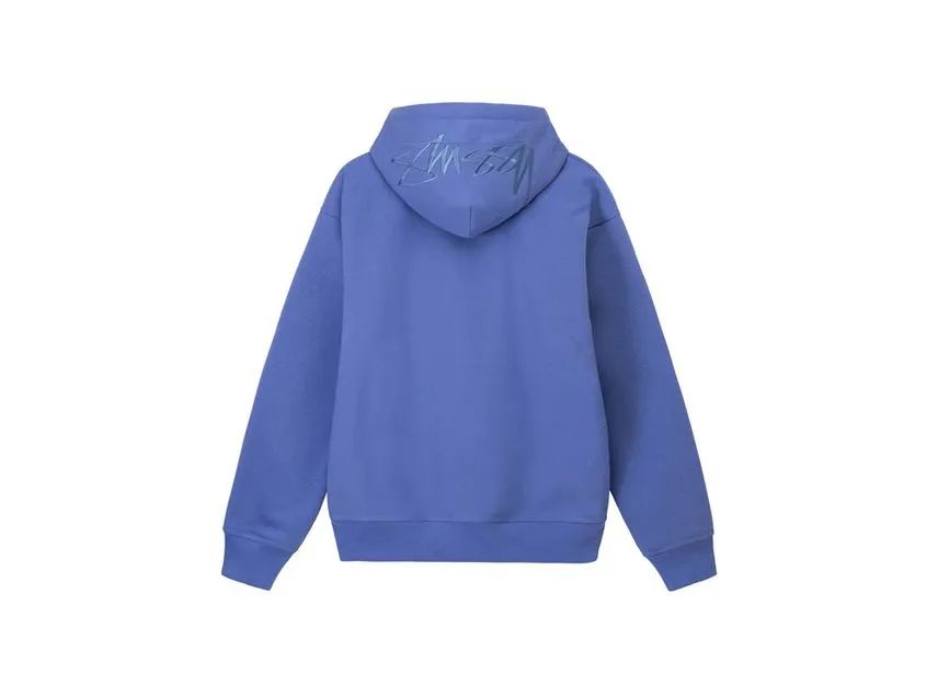 Stussy Back Applique Hoodie Denim