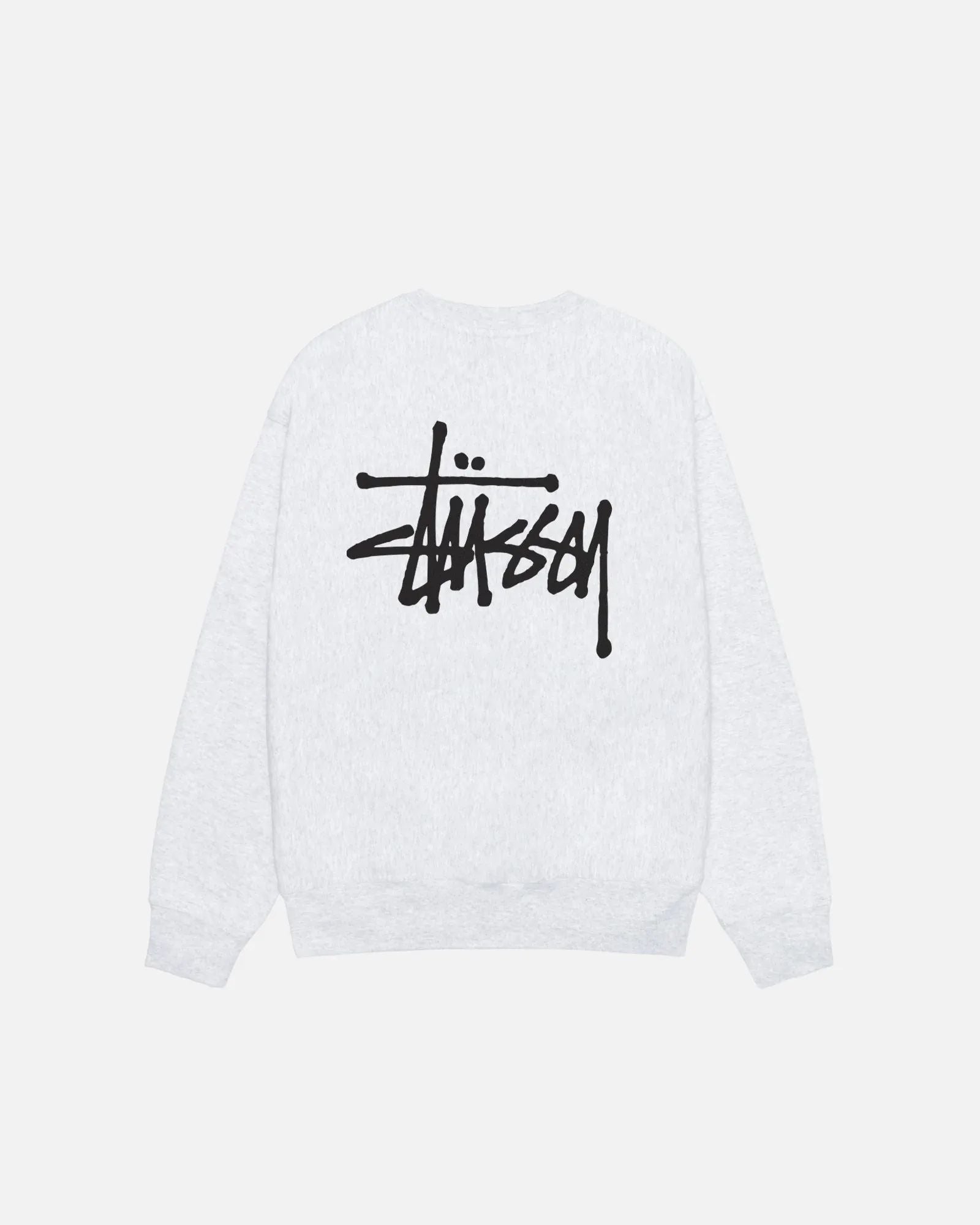 Basic Stussy Crew Ash Heather