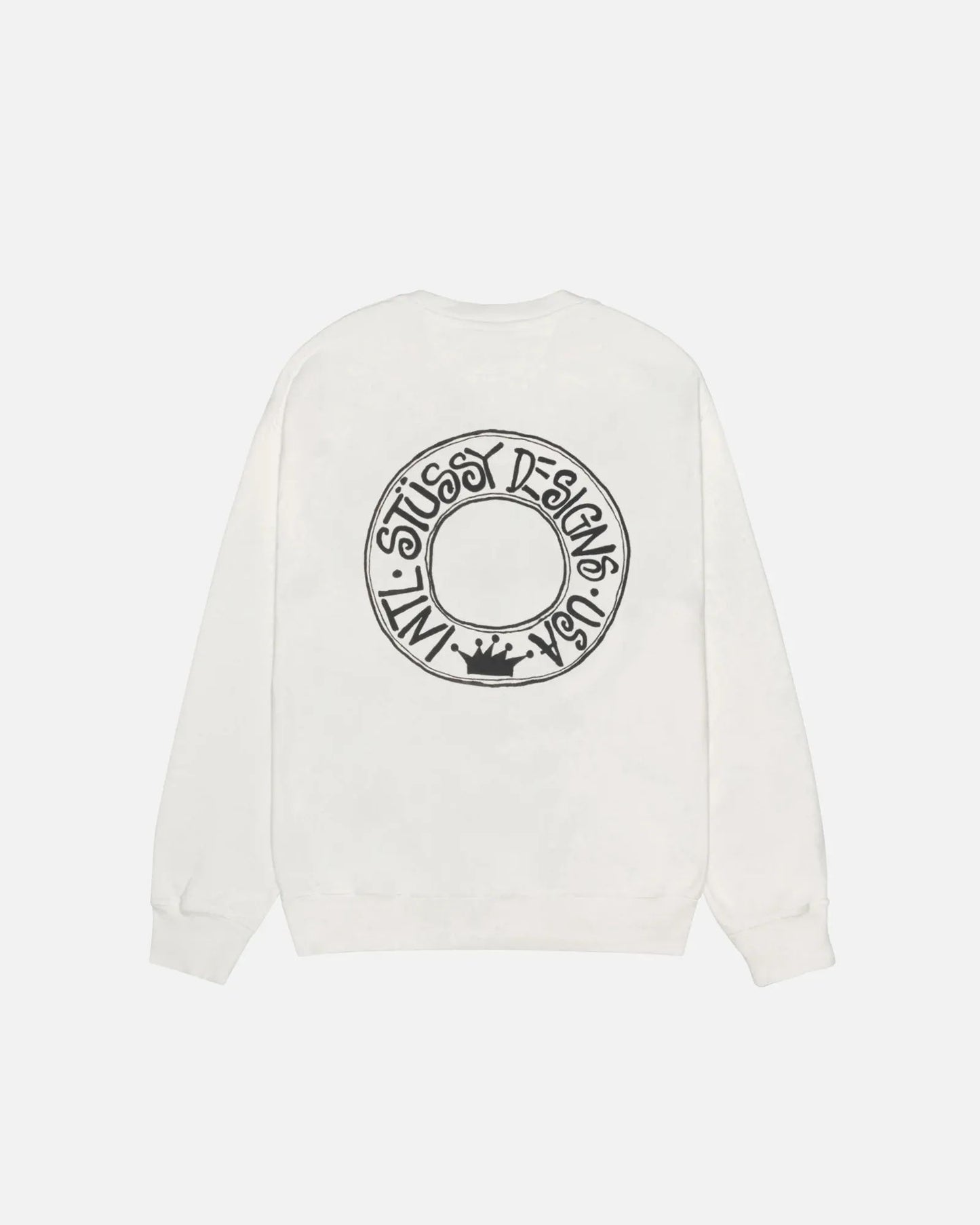 Stussy Buana Crew Pigment Dyed Natraul