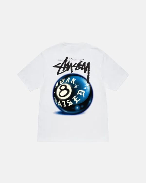 Stussy & Born X Raised 8 Ball Tee