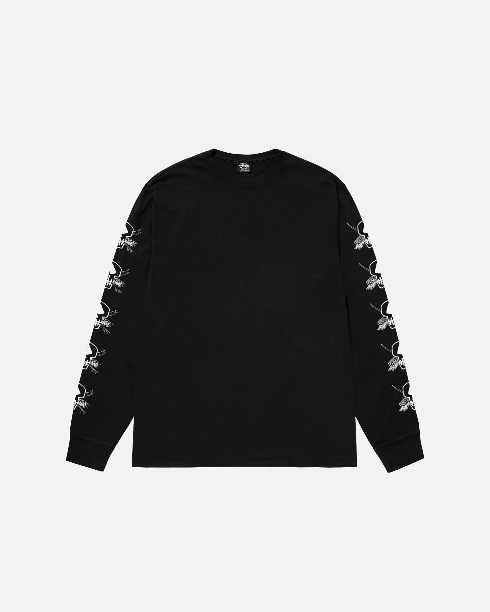 Stussy Foils LS Tee Pigment Dyed Black