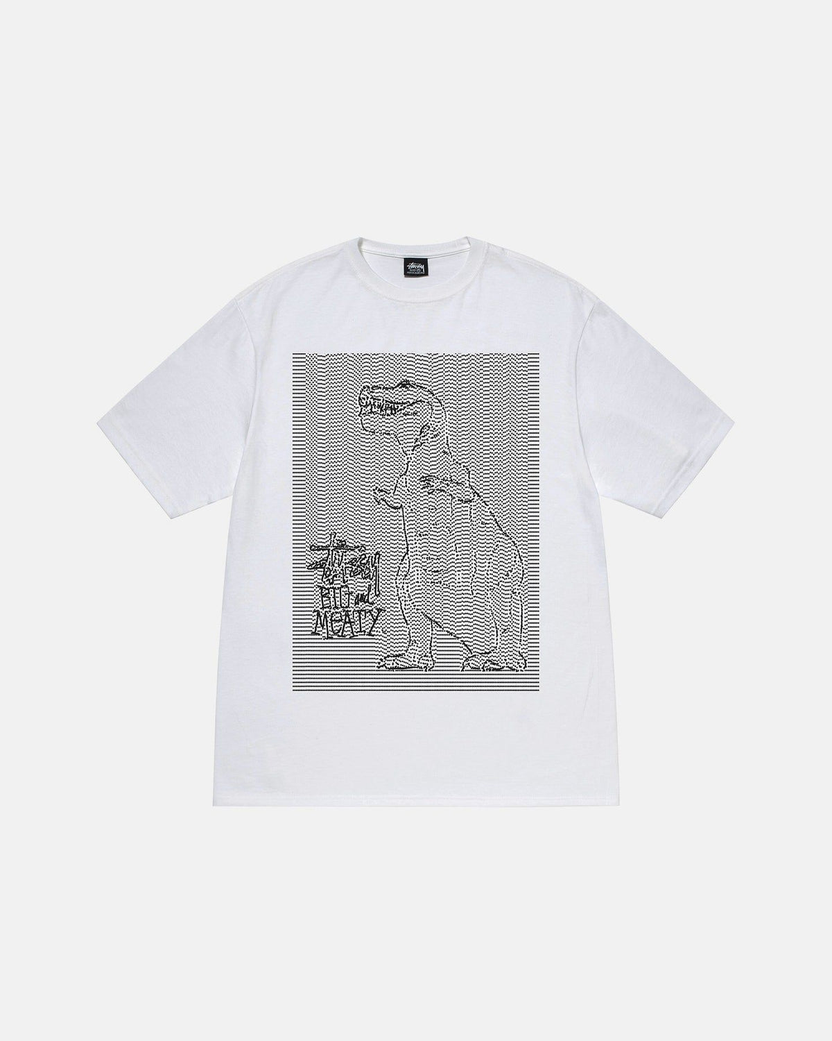DOTS & LOOPS TEE WHITE