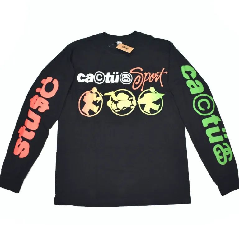 Stussy Cactus Plant Flea Market CPFM Long Sleeve T-shirt